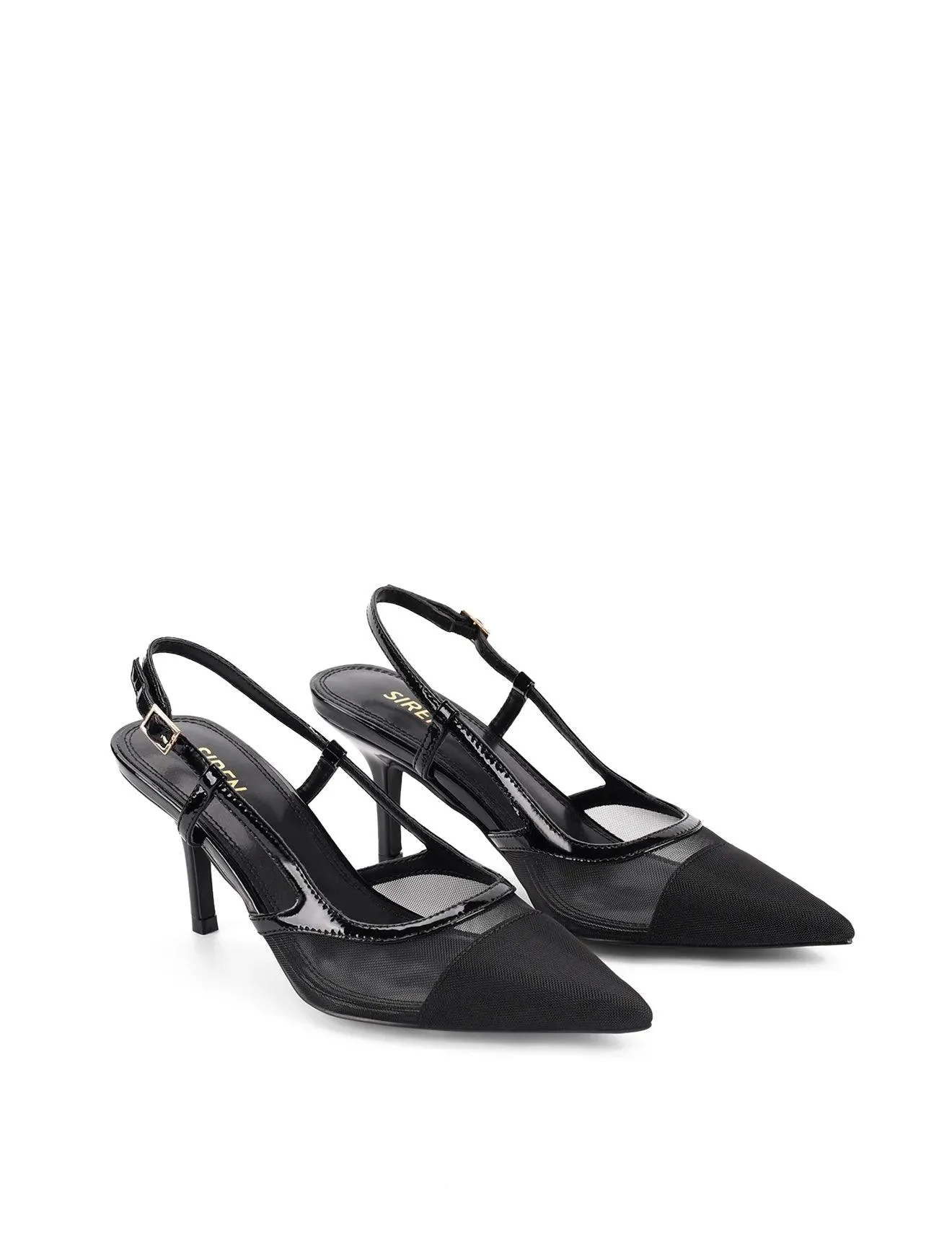 SIREN SISSY POINT TOE SLINGBACKS