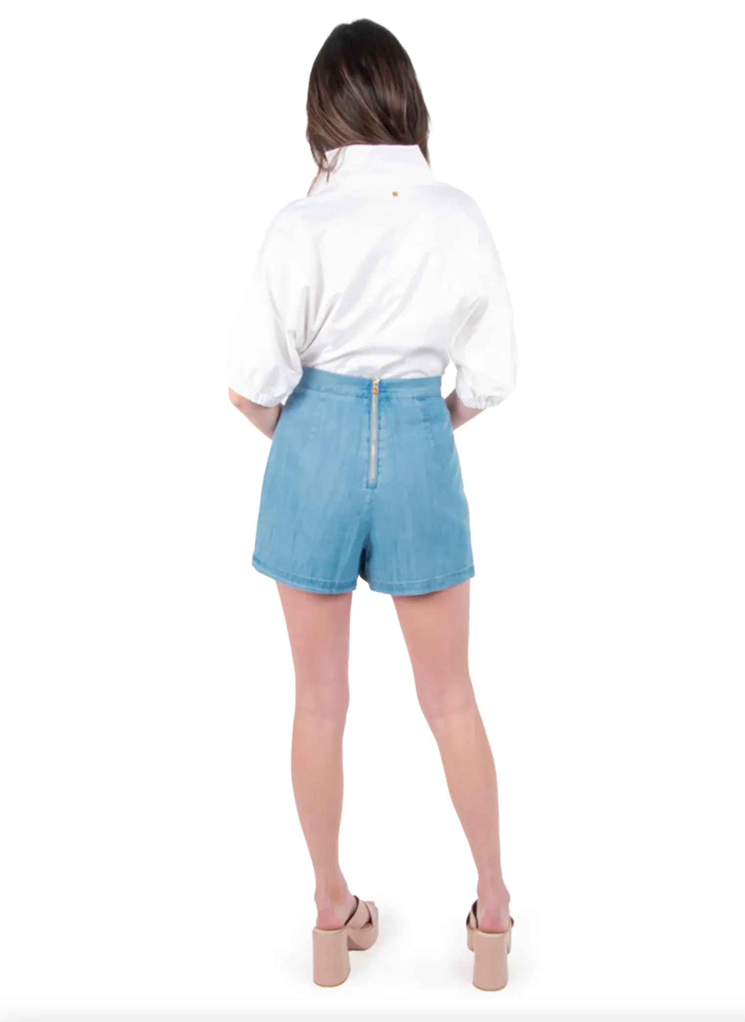 Tailored Short | Chambray