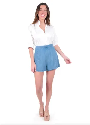 Tailored Short | Chambray