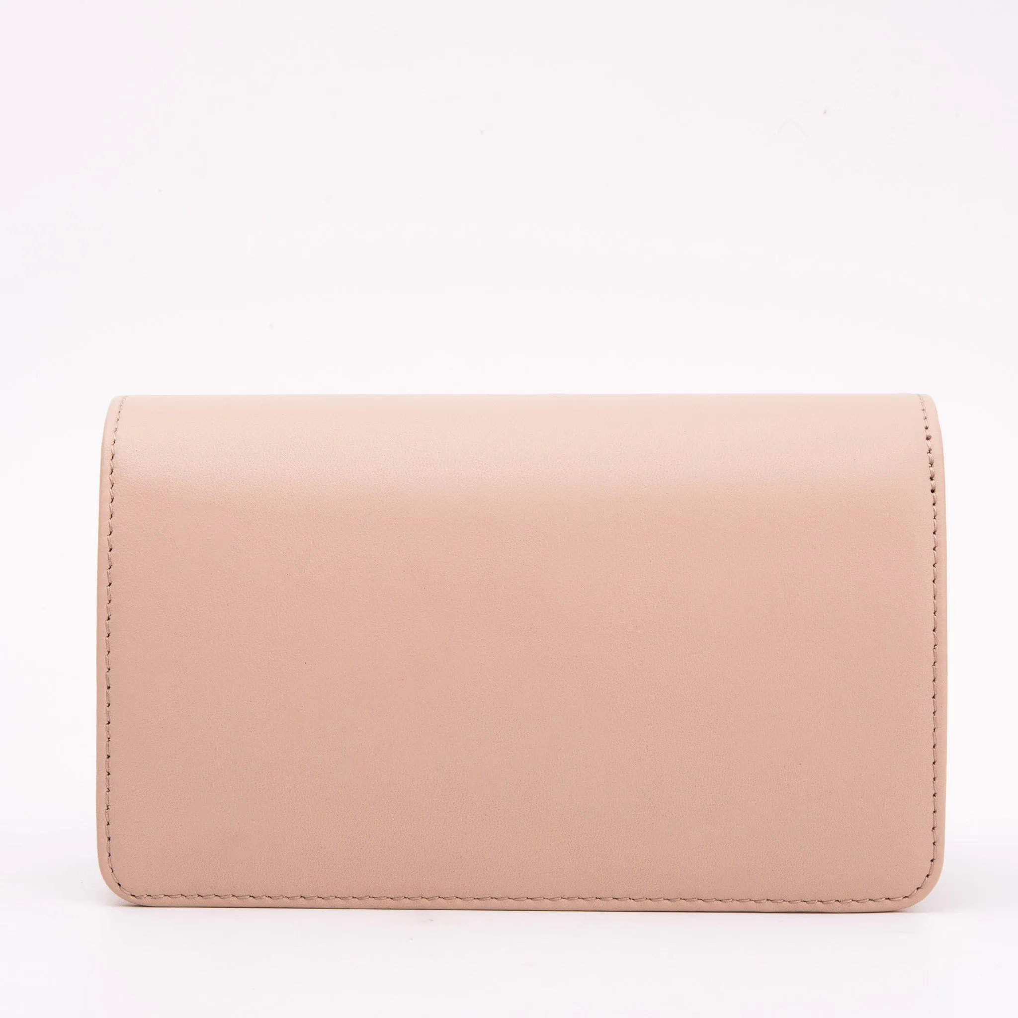 The Diva Beige Leather Handbag