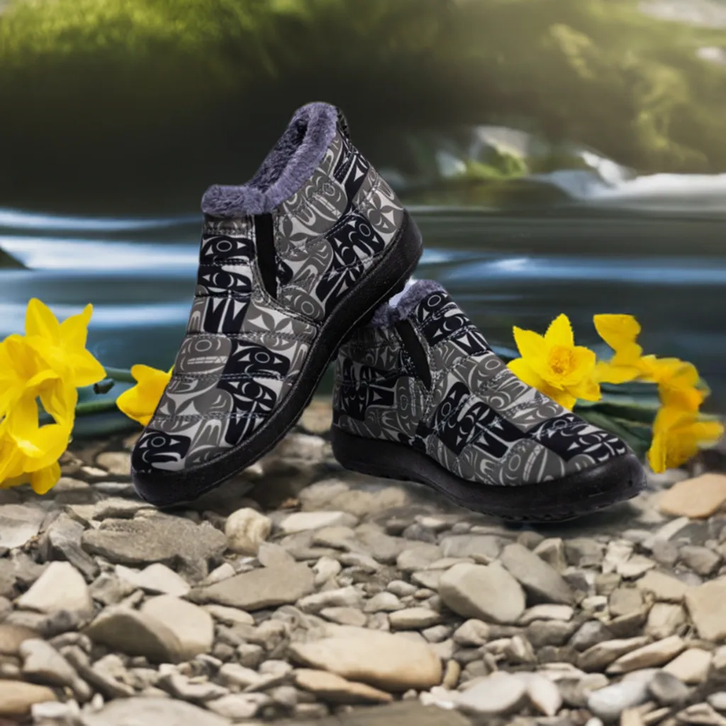 Thunderbird & Whale Slip Ons (Shoes)