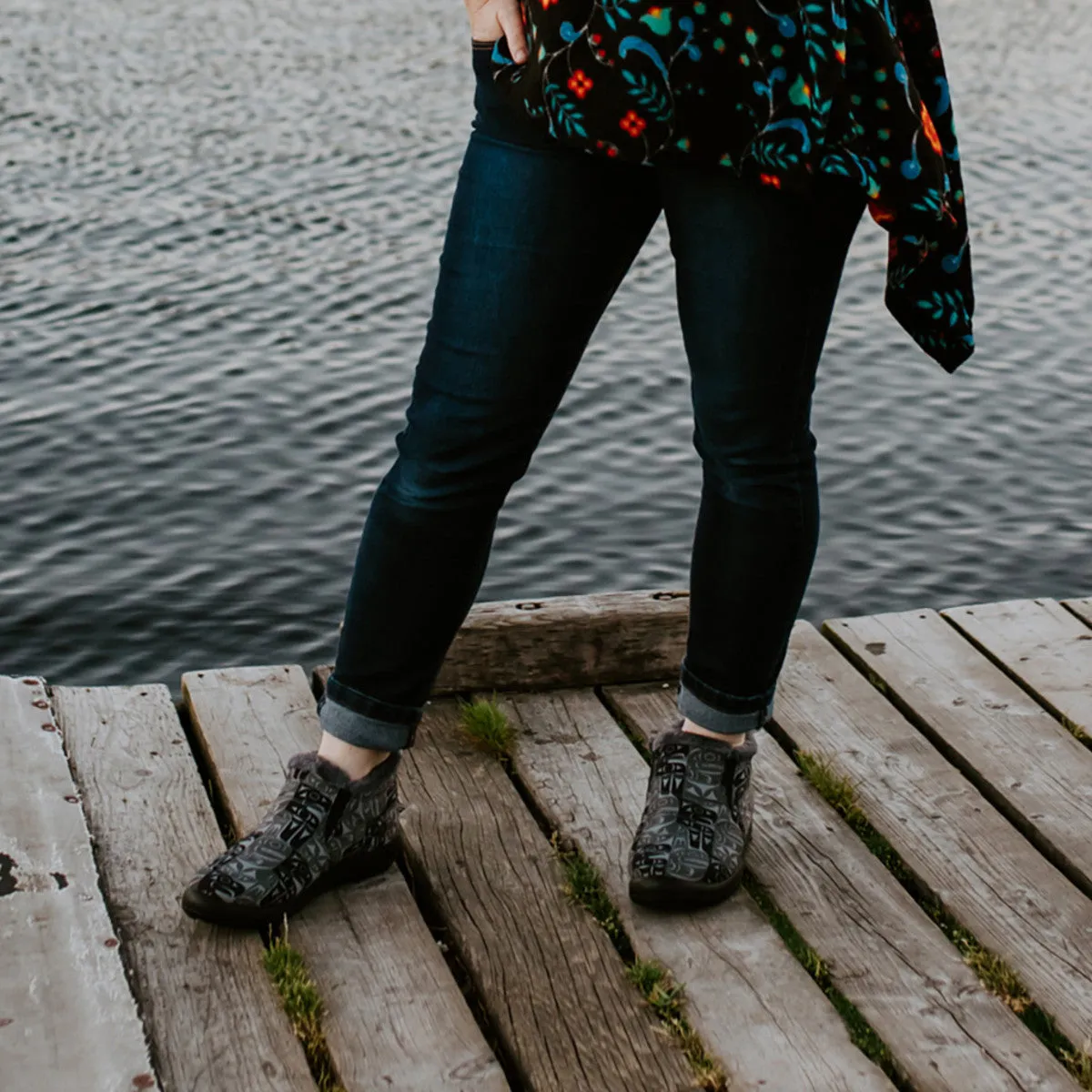 Thunderbird & Whale Slip Ons (Shoes)