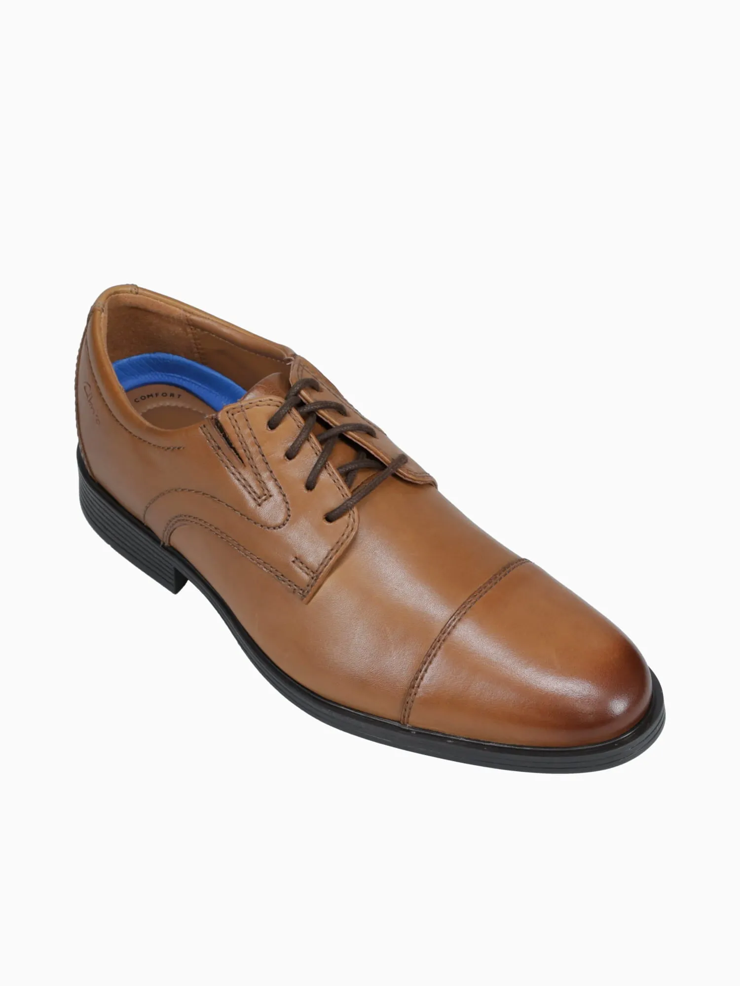 Whiddon Cap Dark Tan Lea