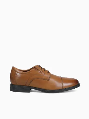 Whiddon Cap Dark Tan Lea