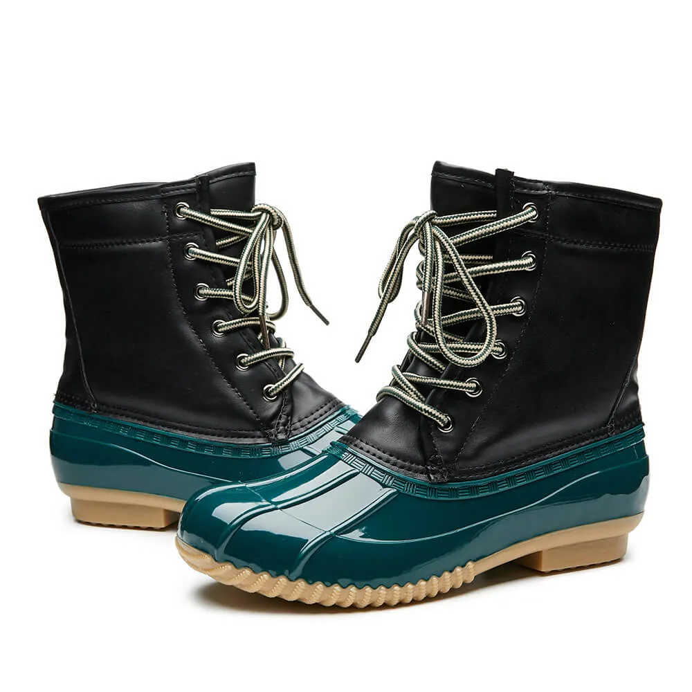Women Rain Duck Boot Saltwater Waterproof Rainboots
