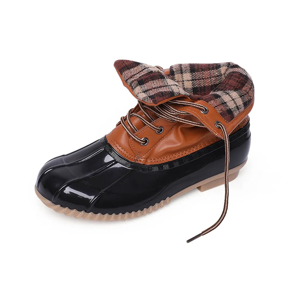Women Rain Duck Boot Saltwater Waterproof Rainboots